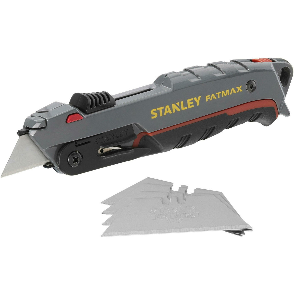Stanley 0-10-242 Fatmax Μαχαίρι (Φαλτσέτα) Με Τραπεζοειδή Λάμα & Αυτόματη Επιστροφή