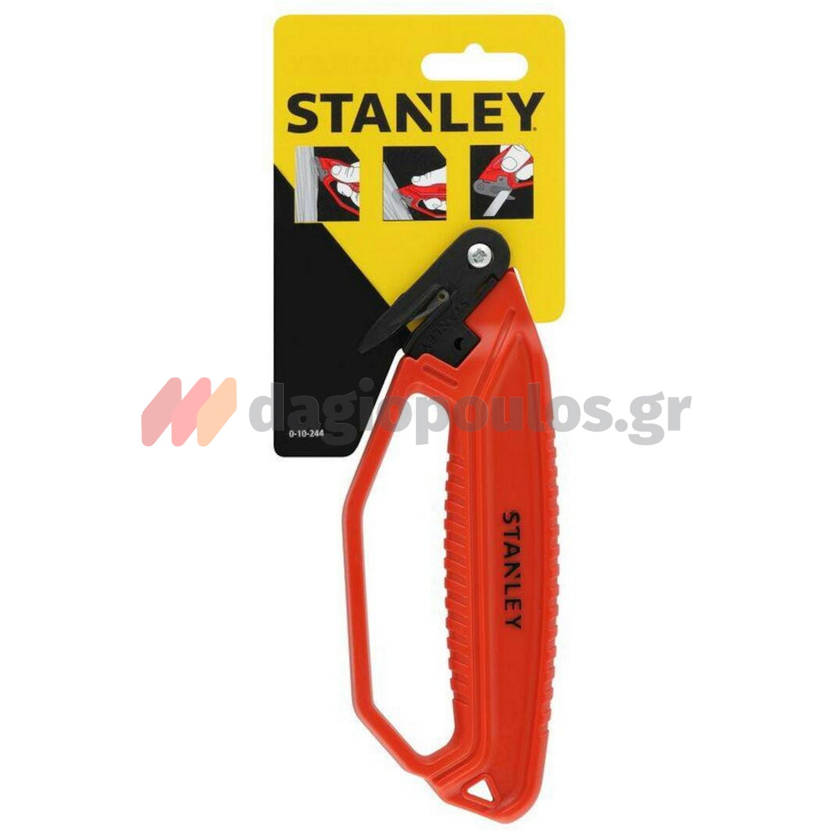 Stanley 0-10-244 Κοπίδι Ασφαλείας Με Εσωτερική Προστατευόμενη Λάμα