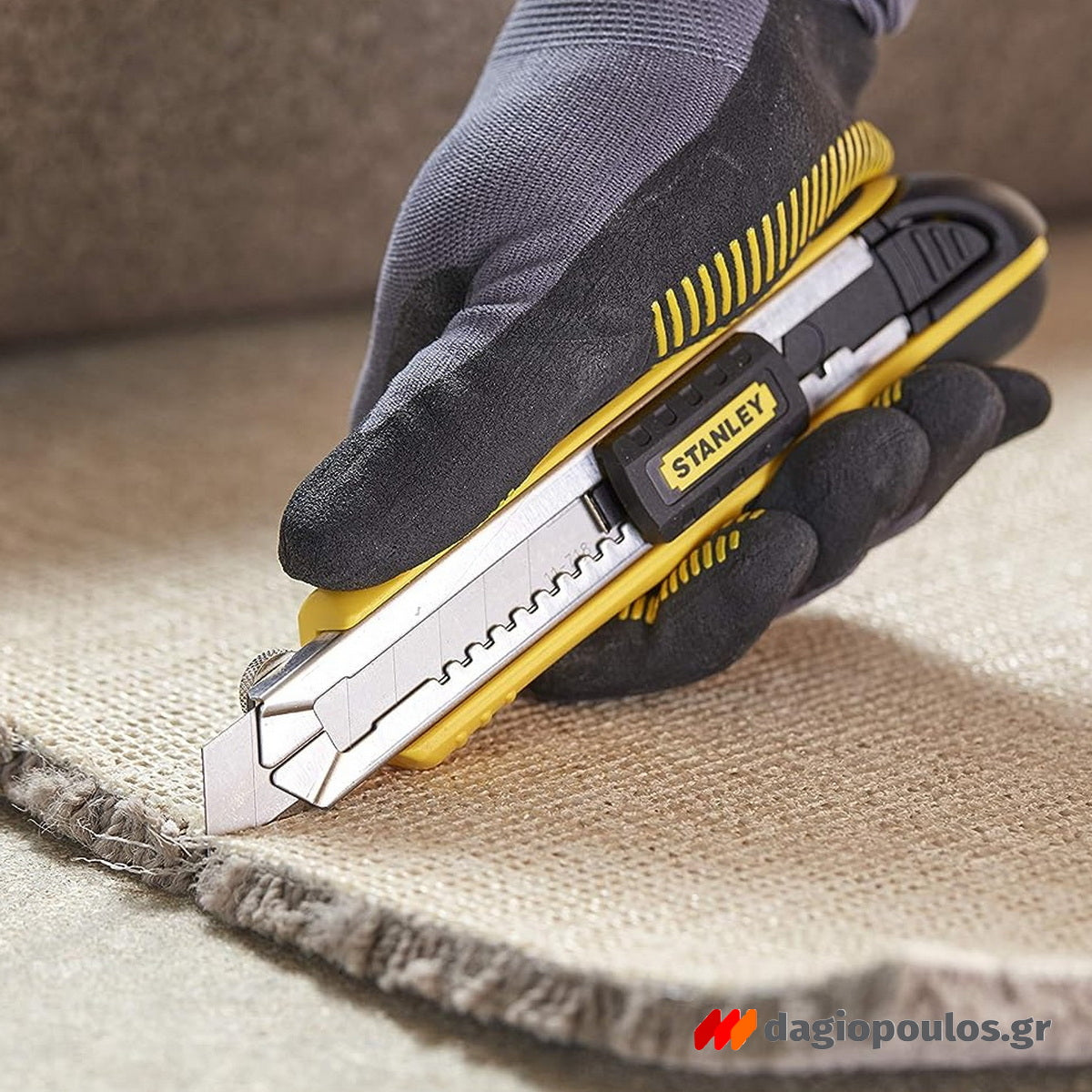 Stanley 0-10-481 Fatmax Μαχαίρι Κόφτης Μοκέτας (Φαλτσέτα) Με Λάμα 18mm