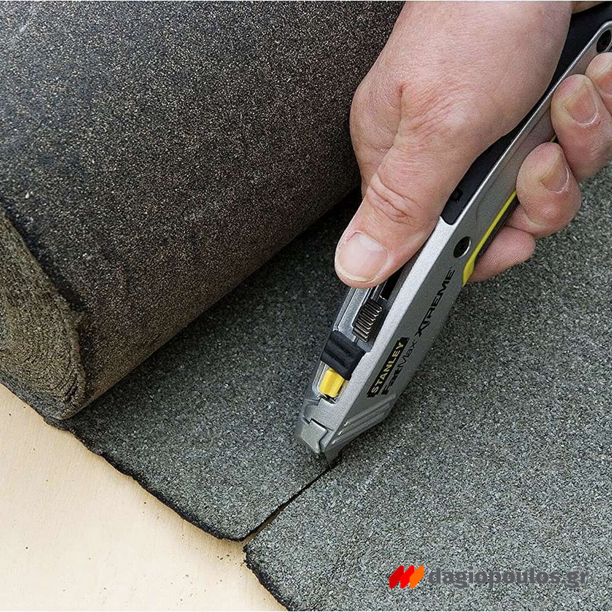 Stanley 0-10-789 Fatmax Μαχαίρι (Φαλτσέτα) Με Τραπεζοειδή Λάμα & Λάμα Γάντζου