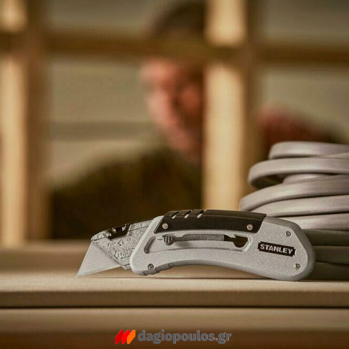 Stanley 0-10-810 Quickslide Μαχαίρι (Φαλτσέτα) Με Ξυράφι
