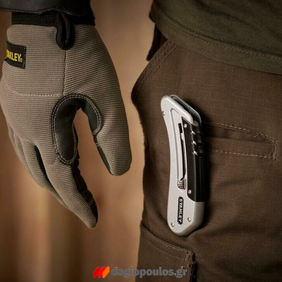 Stanley 0-10-810 Quickslide Μαχαίρι (Φαλτσέτα) Με Ξυράφι