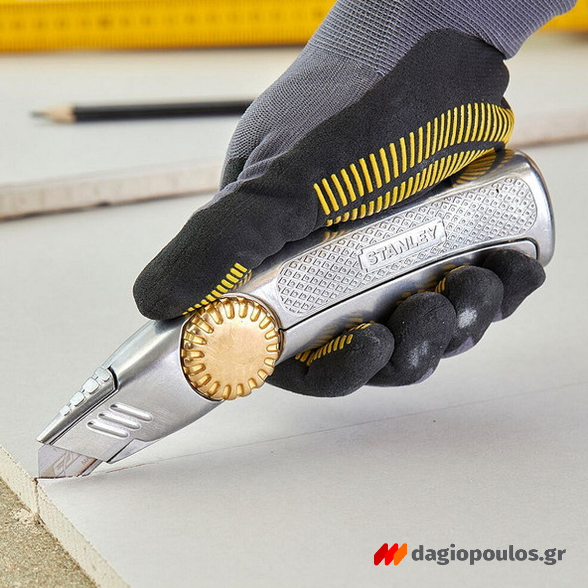 Stanley 0-10-819 Fatmax Μαχαίρι (Φαλτσέτα) Με Τραπεζοειδή Λάμα