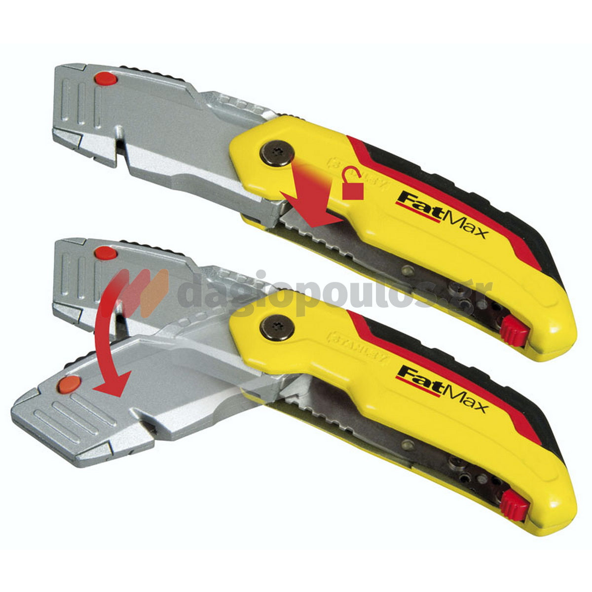 Stanley 0-10-825 FatMax Αναδιπλούμενο Μαχαίρι Ξυράφι 18mm