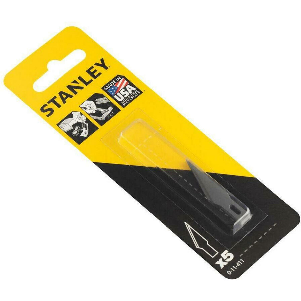 Stanley 0-11-411 Fatmax Λάμες (Λεπίδες) Ανταλλακτικές Νυστέρια Σετ 5 Τεμ
