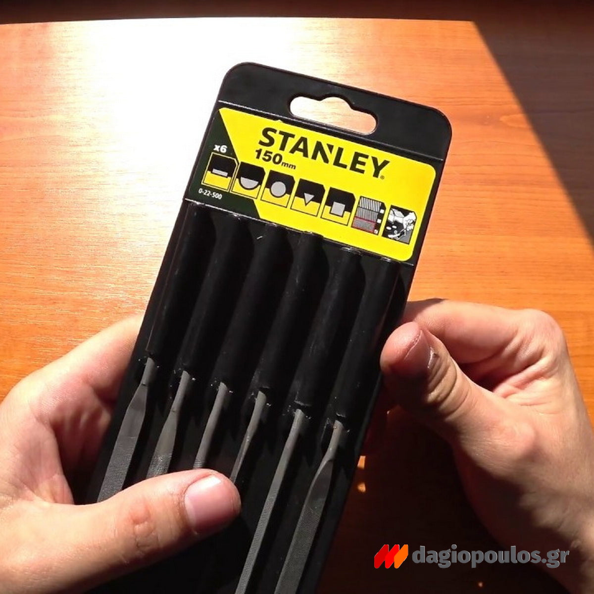 Stanley 0-22-500 Συλλογή Λίμες 6" 150mm Σετ 6 Τεμ