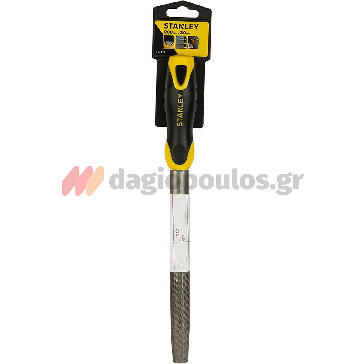 Stanley Λίμες Ημικυκλικές (Ημιστρόγγυλες)