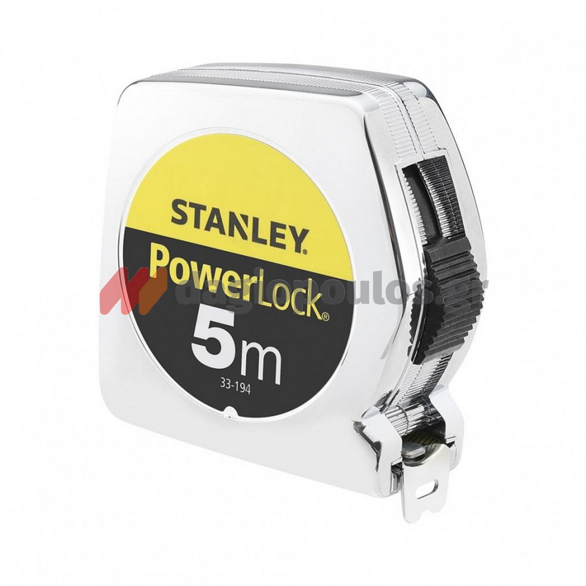 Stanley 1-33-194 Powerlock Μετροταινία Ρολό 5mtr x 19mm