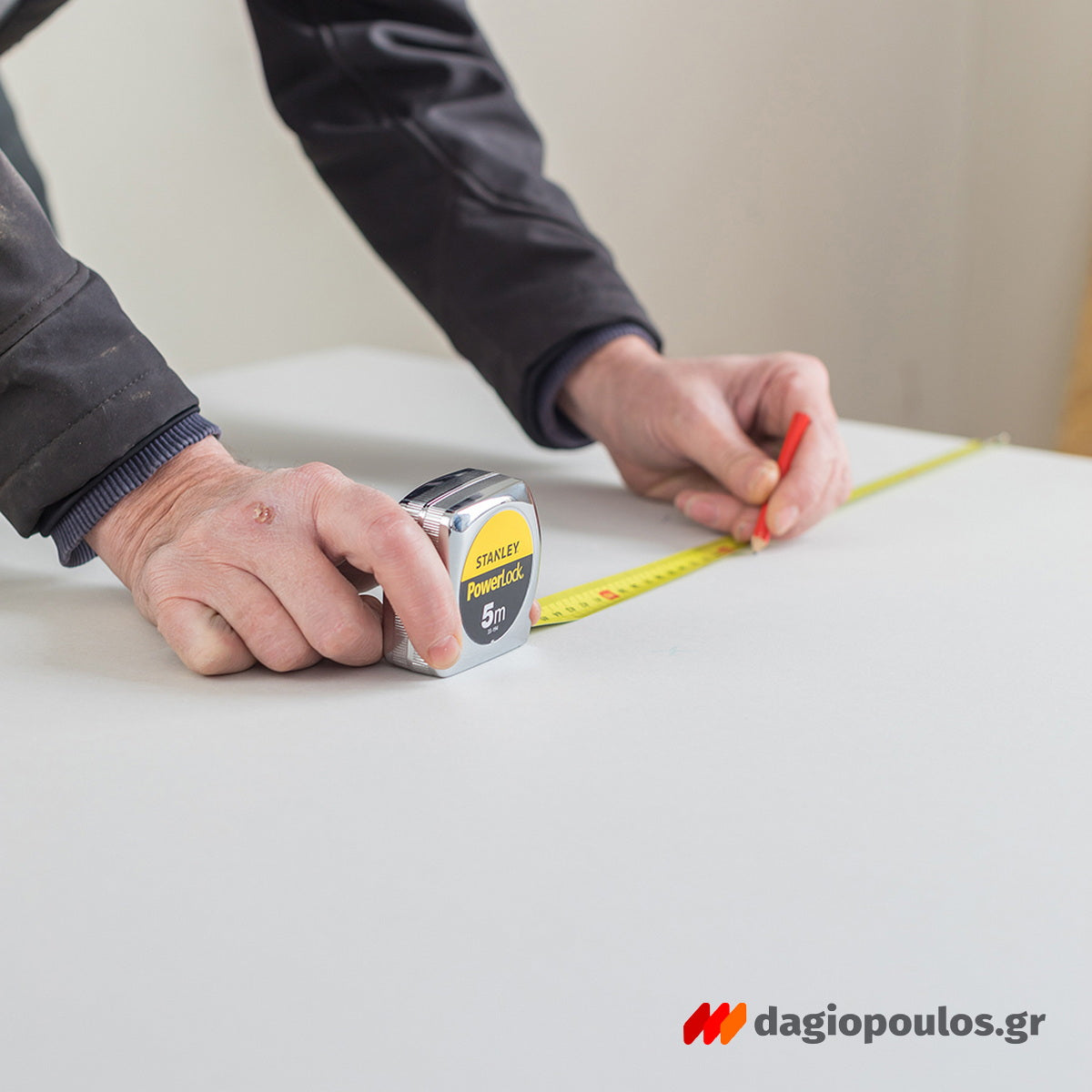 Stanley 1-33-194 Powerlock Μετροταινία Ρολό 5mtr x 19mm