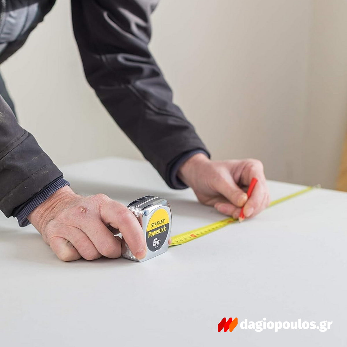 Stanley 1-33-514 Powerlock Blade Armor Μέτρο Ρολό (Μετροταινία) 5mtr x 25mm