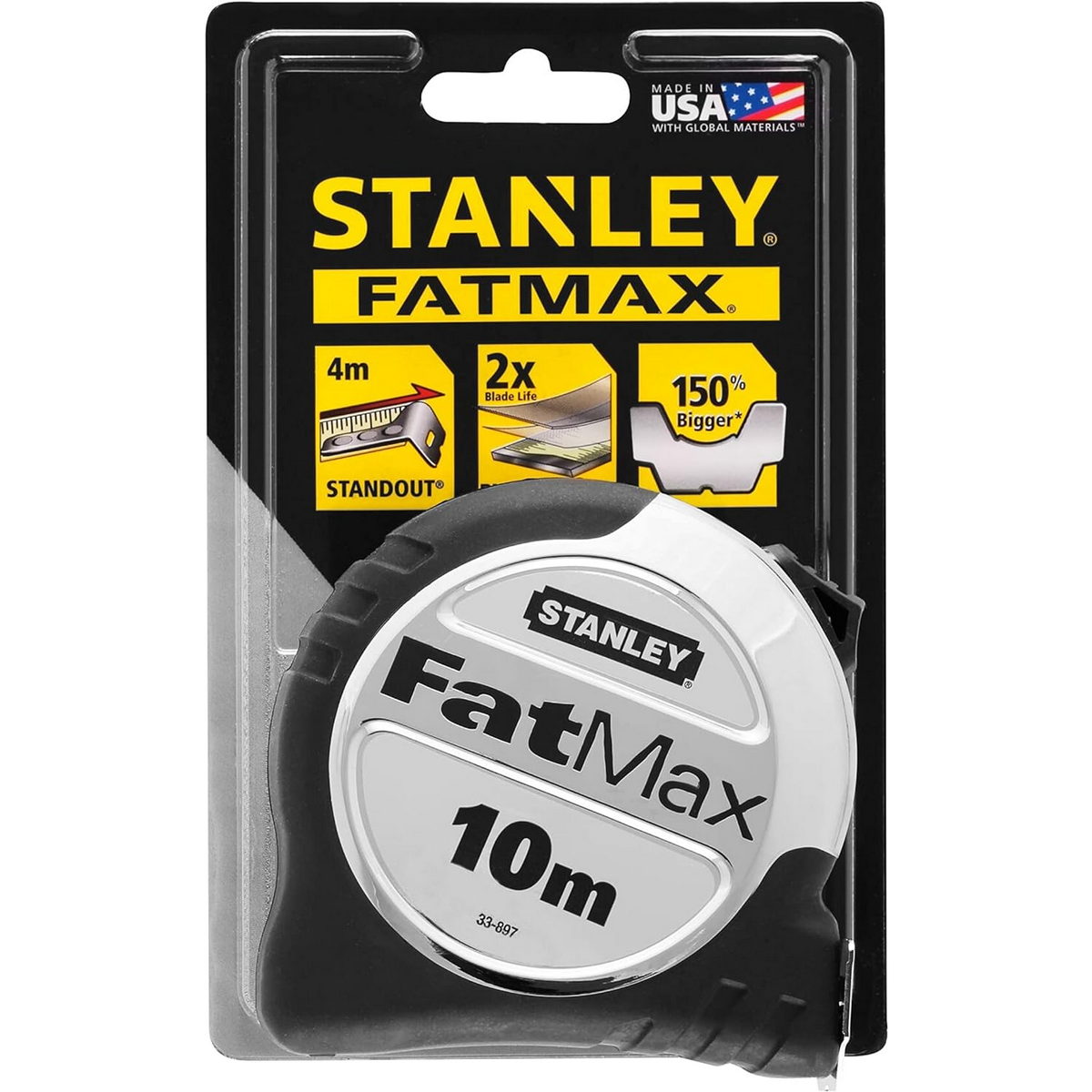 Stanley 0-33-897 Fatmax Xtreme Blade Armor Μετροταινία 10mtr x 32mm