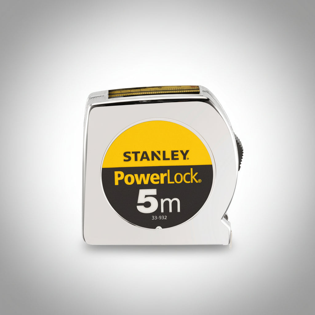 Stanley 0-33-932 Powerlock Μέτρο Ρολό (Μετροταινία) 5mtr x 19mm