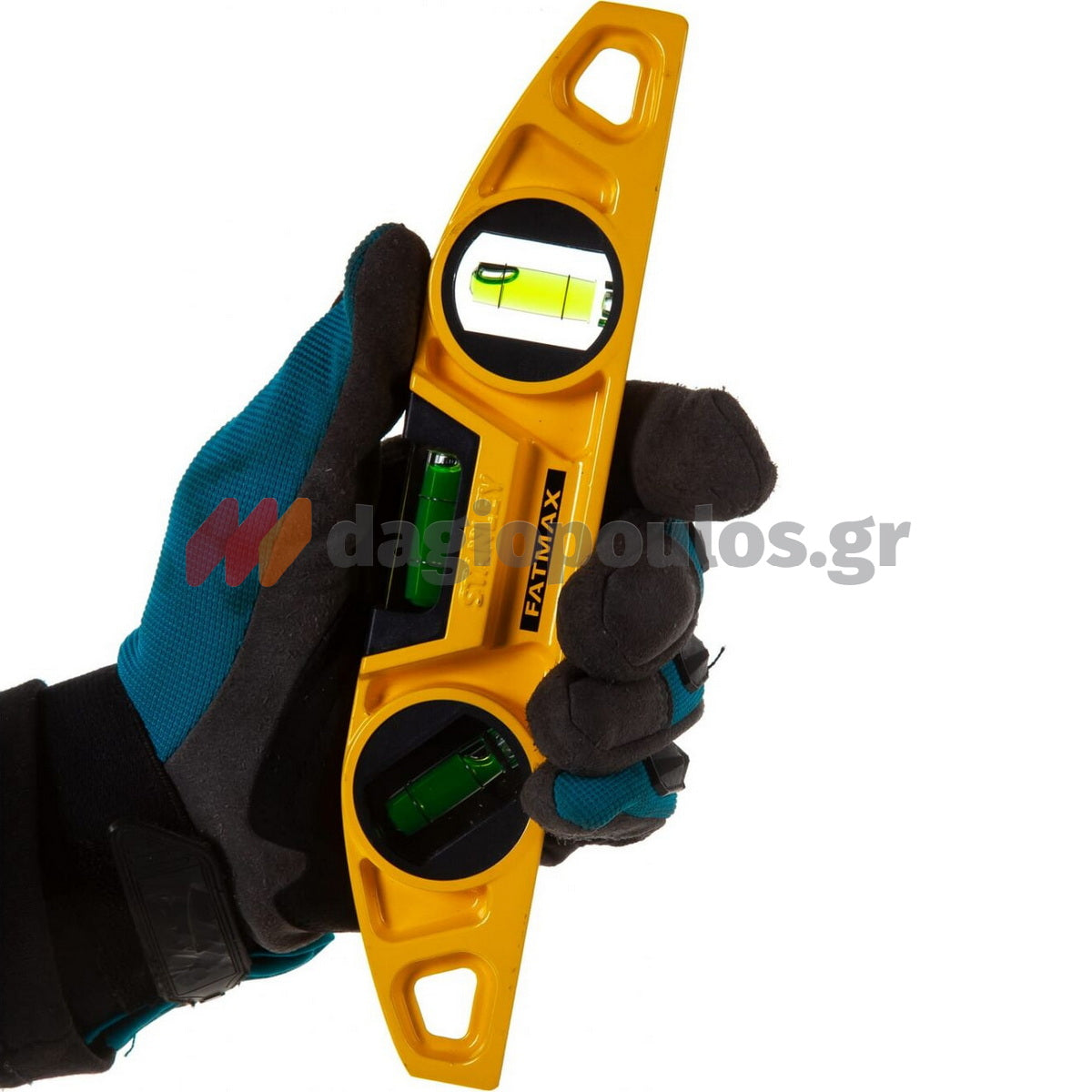 Stanley 0-43-603 Torpedo Αλφάδι Αλουμινίου Μαγνητικό Mini (Τορπίλη) Με 3 Μάτια 23cm