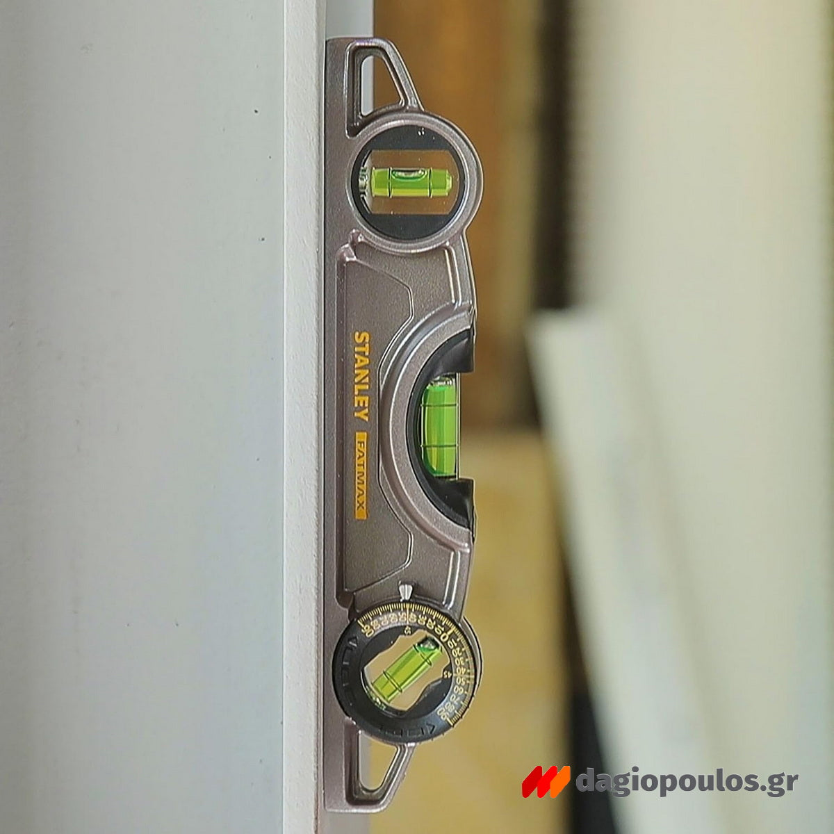 Stanley 0-43-609 Fatmax Torpedo Αλφάδι Μαγνητικό (Τορπίλη) Με 3 Μάτια 25cm