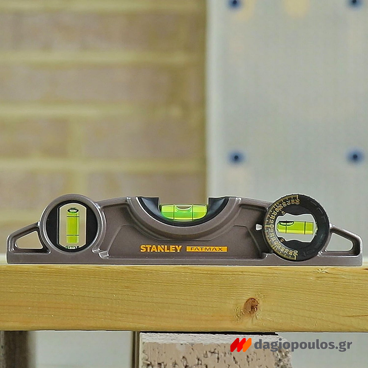 Stanley 0-43-609 Fatmax Torpedo Αλφάδι Μαγνητικό (Τορπίλη) Με 3 Μάτια 25cm