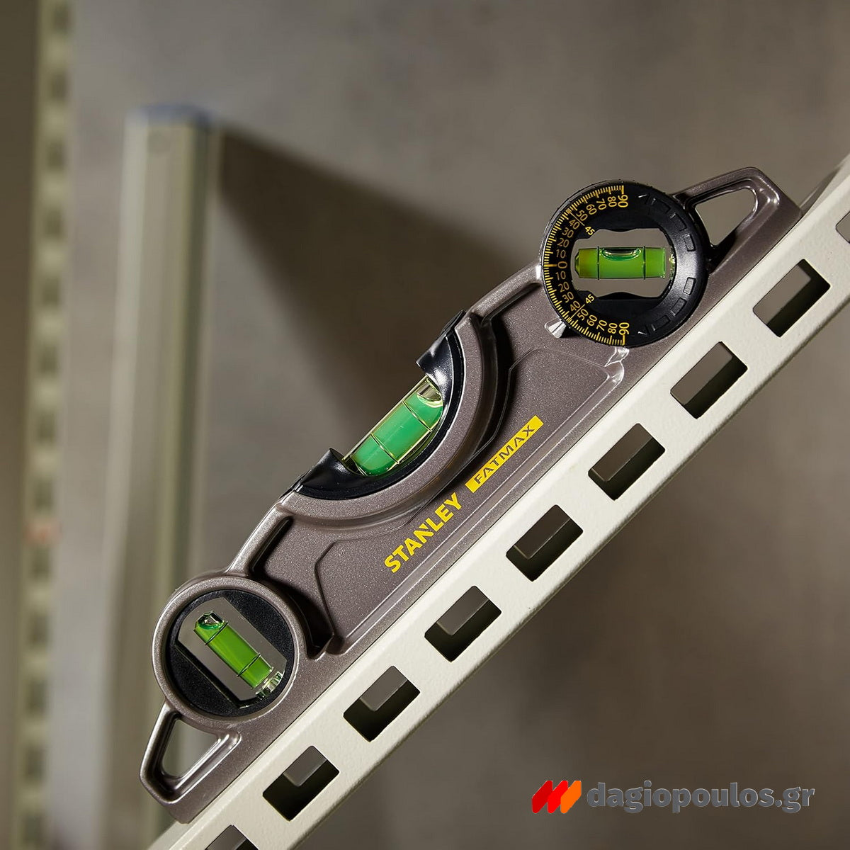 Stanley 0-43-609 Fatmax Torpedo Αλφάδι Μαγνητικό (Τορπίλη) Με 3 Μάτια 25cm