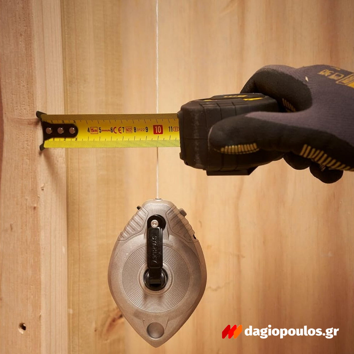 Stanley 0-47-100 Χαράκτης Και Ζύγι Κιμωλίας Στάθμης