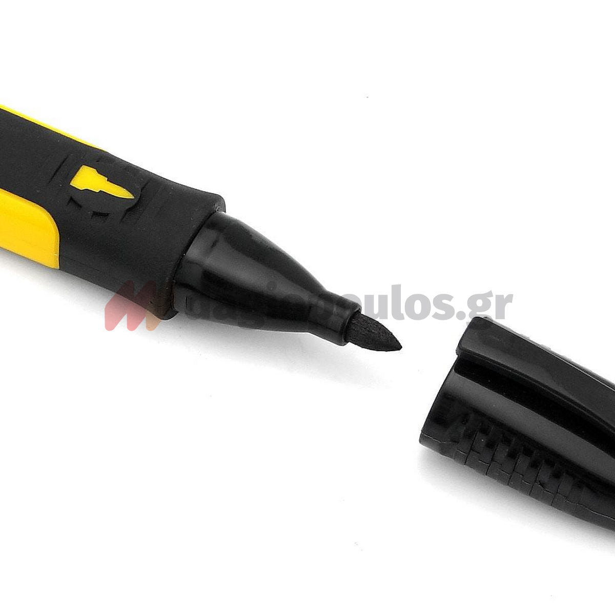 Stanley 0-47-312 FatMax Ανεξίτηλοι Μαρκαδόροι Μαρκαρίσματος & Σημαδέματος Λεπτής Μύτης Μαύροι Σετ 2 Τεμ