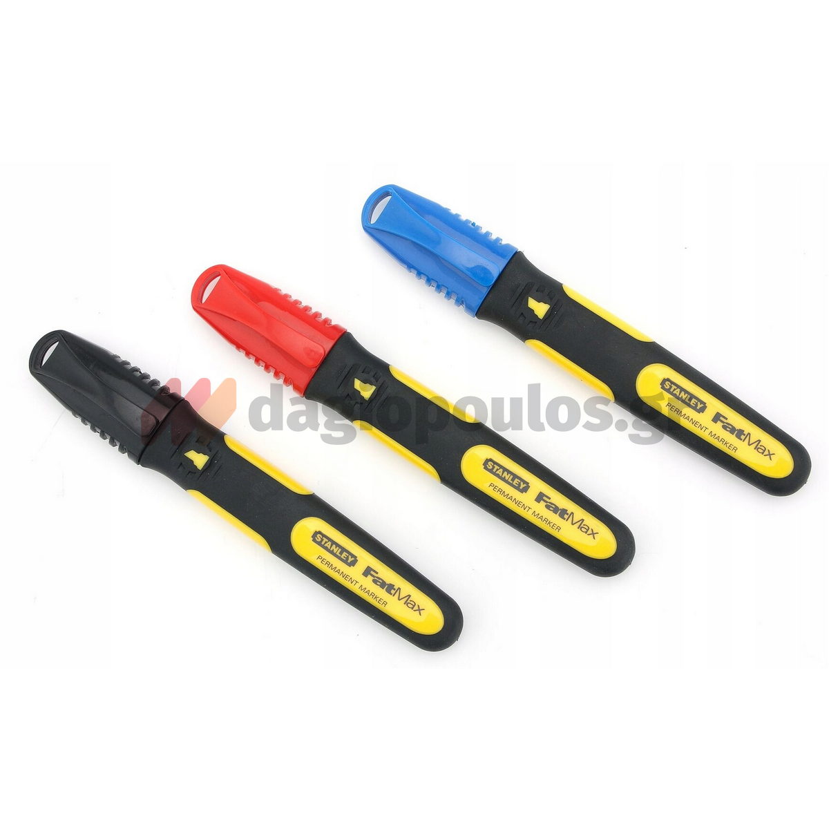 Stanley 0-47-315 FatMax Ανεξίτηλοι Μαρκαδόροι Μαρκαρίσματος & Σημαδέματος Σετ 3 Τεμ