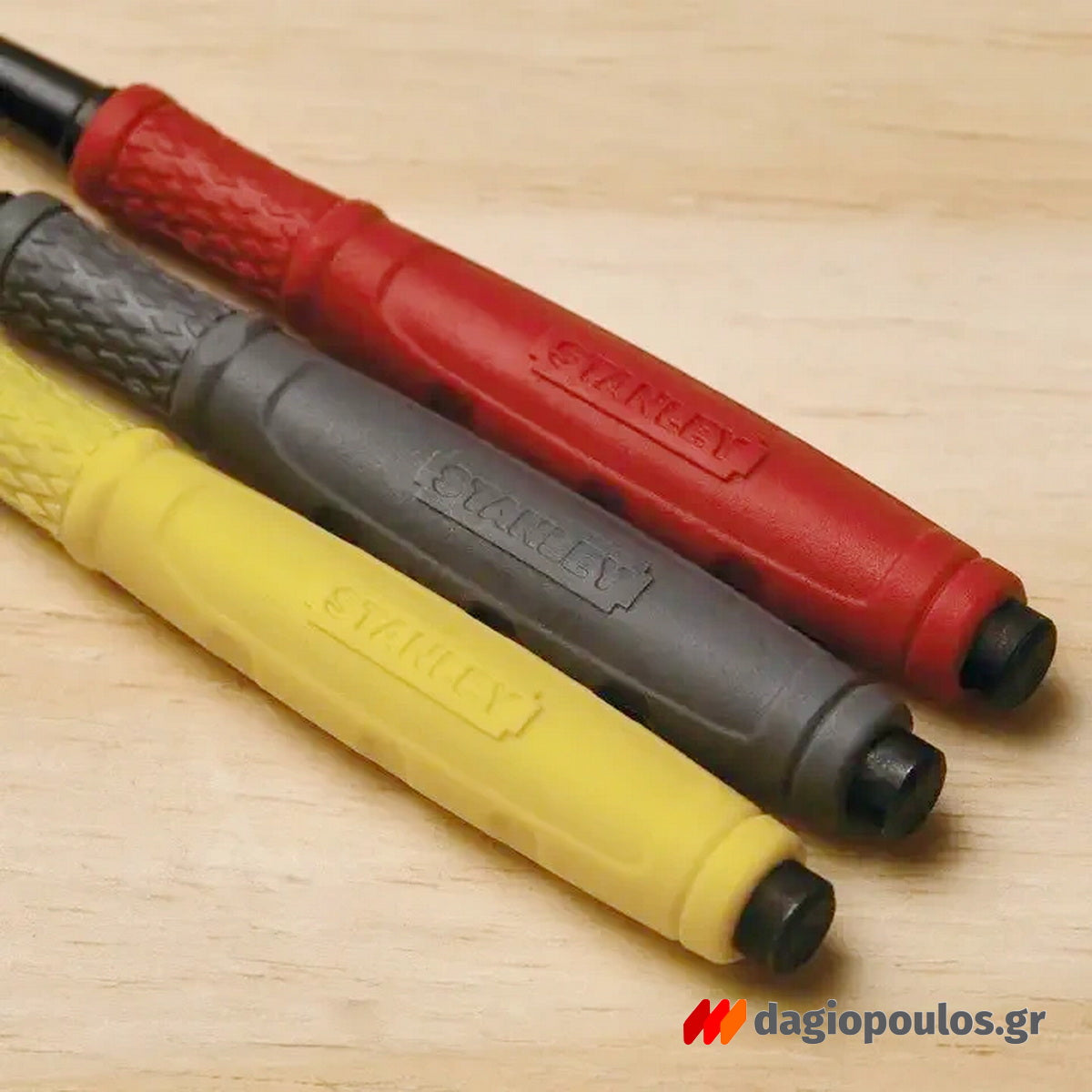 Stanley 0-58-930 Dynagrip Συλλογή Επαγγελματικοί Ζουμπάδες (Πόντες) Σετ 3 Τεμ