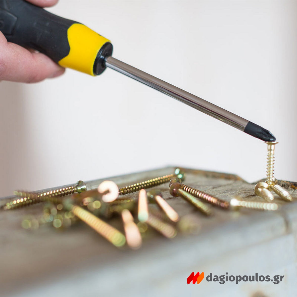 Stanley 0-65-013 Essential Cushion Grip Συλλογή Κατσαβίδια Σετ 4 Τεμ