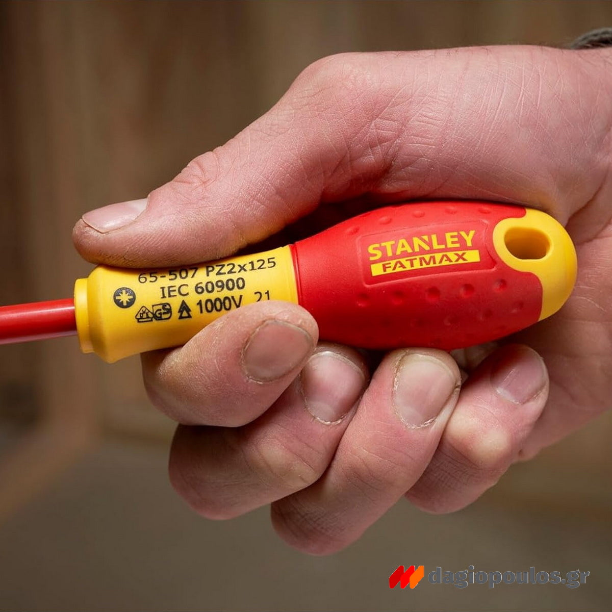 Stanley 0-65-441 Fatmax Συλλογή Κατσαβίδια Ηλεκτρολόγων Με Μόνωση VDE 1000V Σετ 6 Τεμ