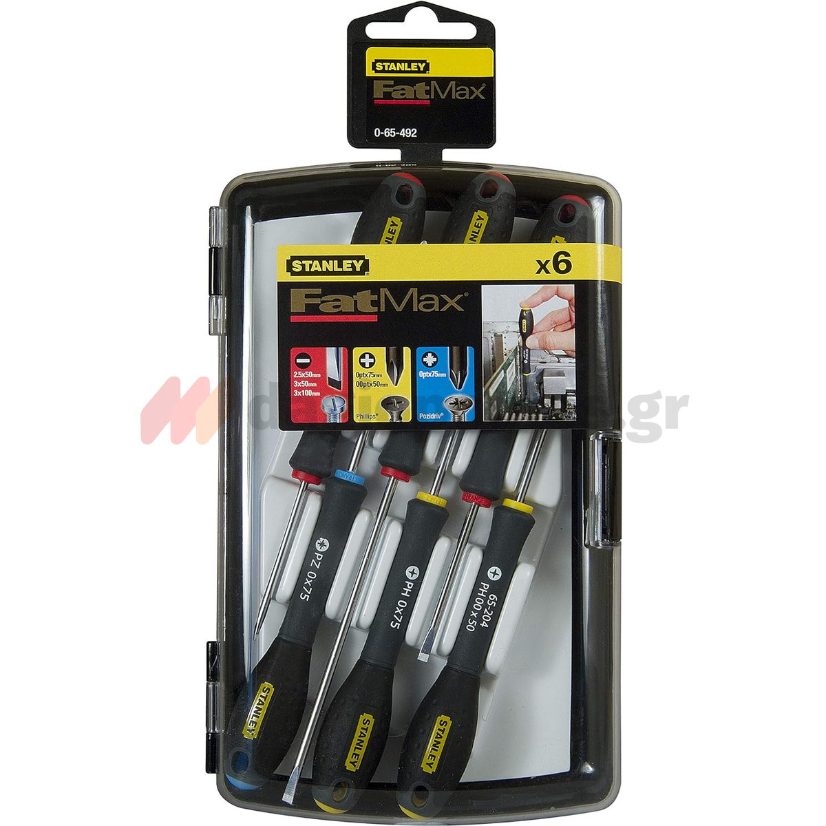 Stanley 0-65-492 Συλλογή Κατσαβίδια Ακριβείας Σετ 6 Τεμ