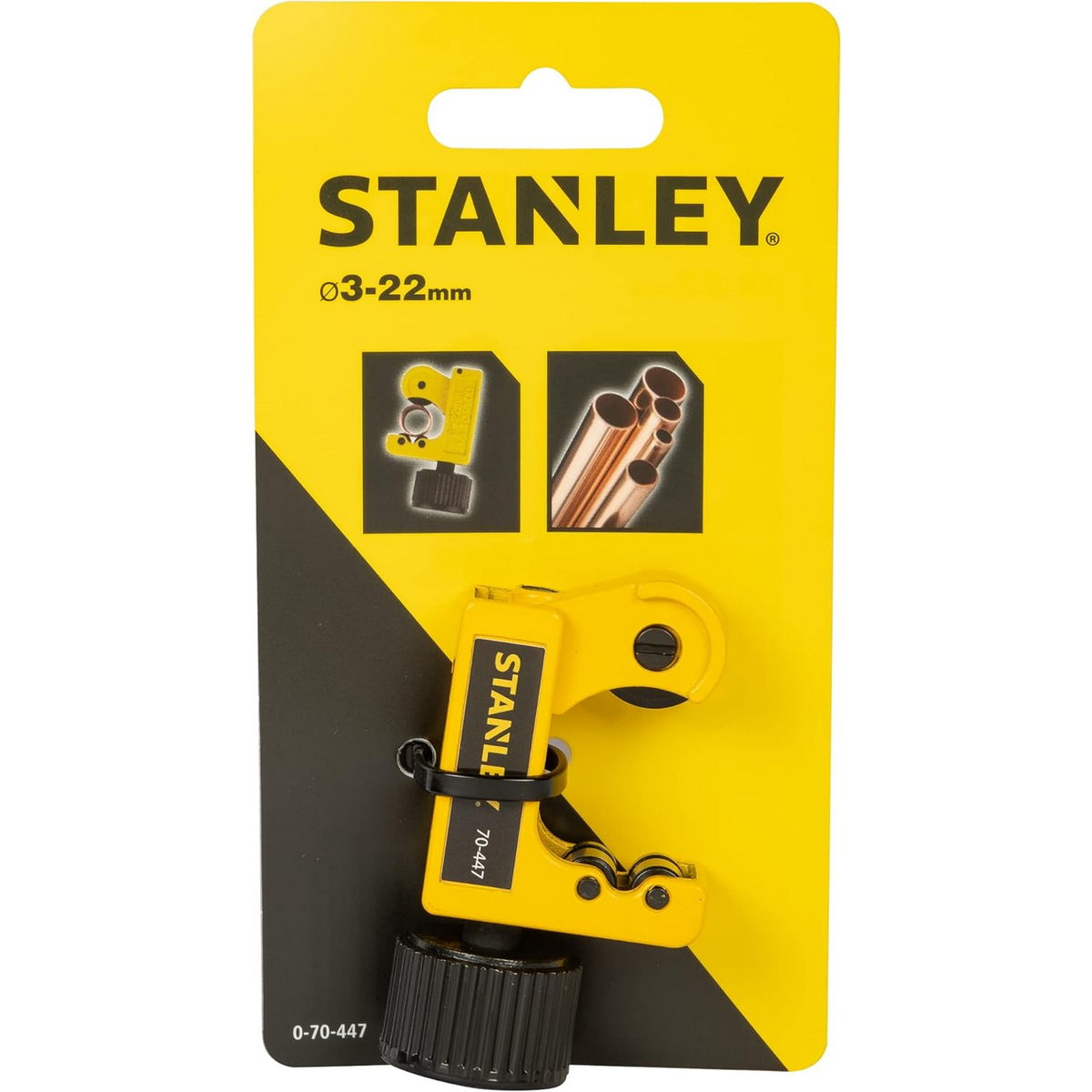 Stanley 0-70-447 Κόφτης Χαλκοσωλήνων - PVC Ρυθμιζόμενος 3-22mm