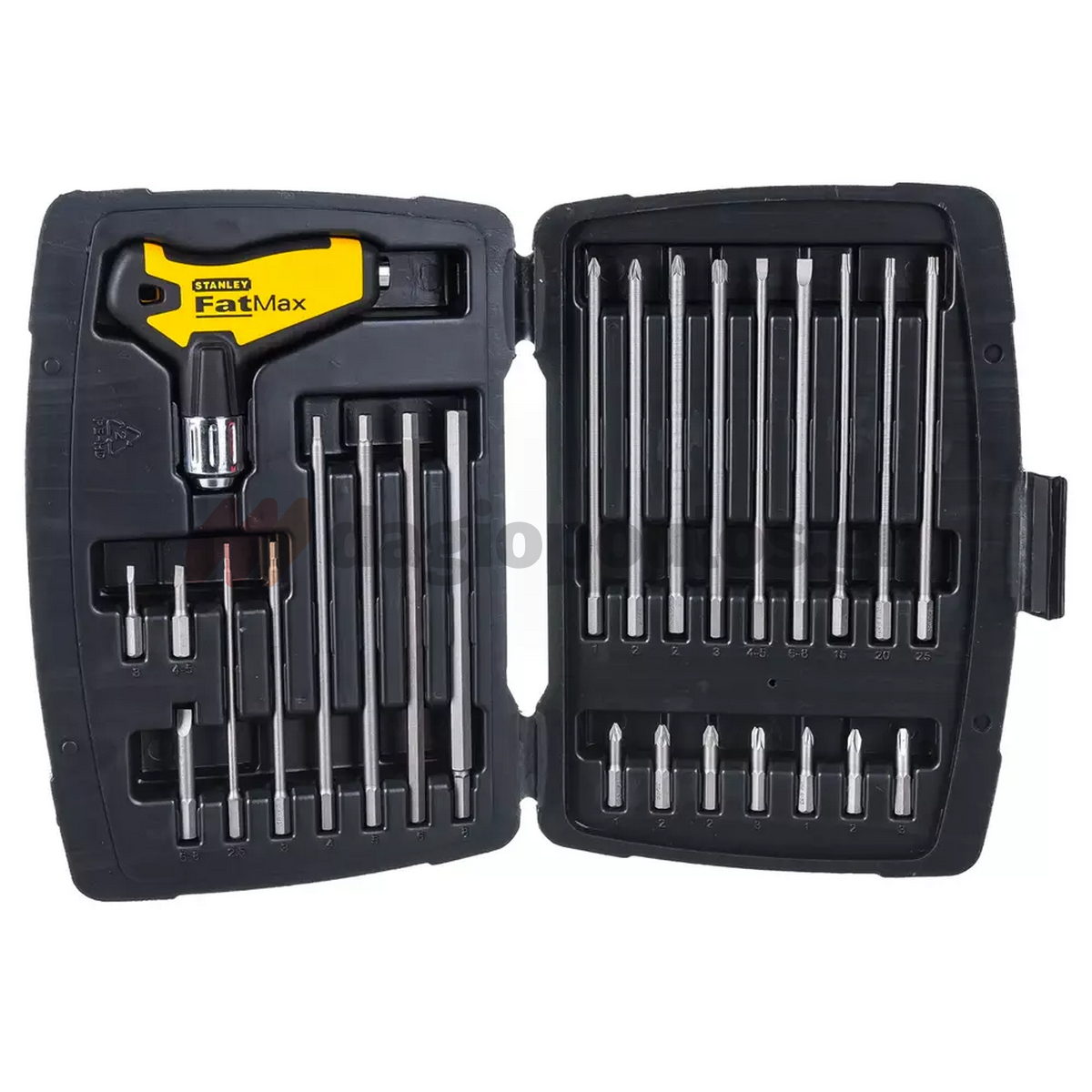 Stanley 0-79-153 Fatmax Συλλογή Κατσαβίδι Καστάνιας Με Λαβή ΤΑΥ Με Μύτες Σετ 27 Τεμ