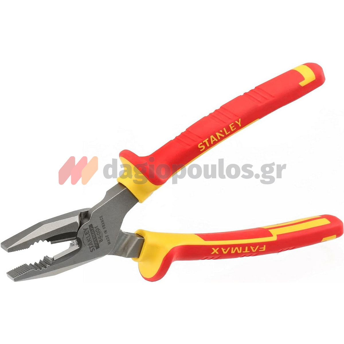 Stanley 0-84-001 MaxSteel Πένσα Καλωδίων Ηλεκτρολόγου Με Μόνωση VDE 1000V 180mm