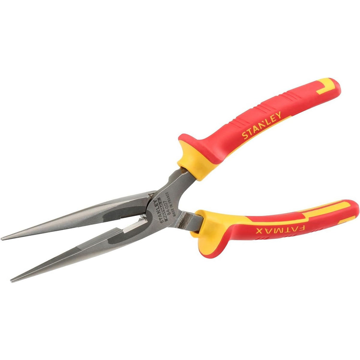 Stanley 0-84-007 Maxsteel Επαγγελματικό Μυτοτσίμπιδο Ηλεκτρολόγων Με Μόνωση VDE 10000V 200mm