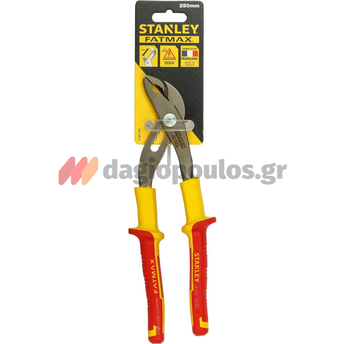 Stanley 0-84-294 MaxSteel® Γκαζοτανάλια Ηλεκτρολόγου Με Μόνωση VDE 1000V 9" 225mm