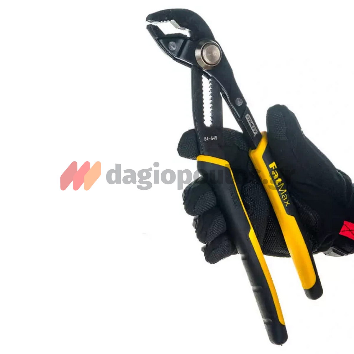 Stanley 0-84-649 Fatmax® Γκαζοτανάλια Ενισχυμένη Επαγγελματικής Χρήσης Με Κουμπί Κλειδώματος Ρύθμισης 12" 300mm