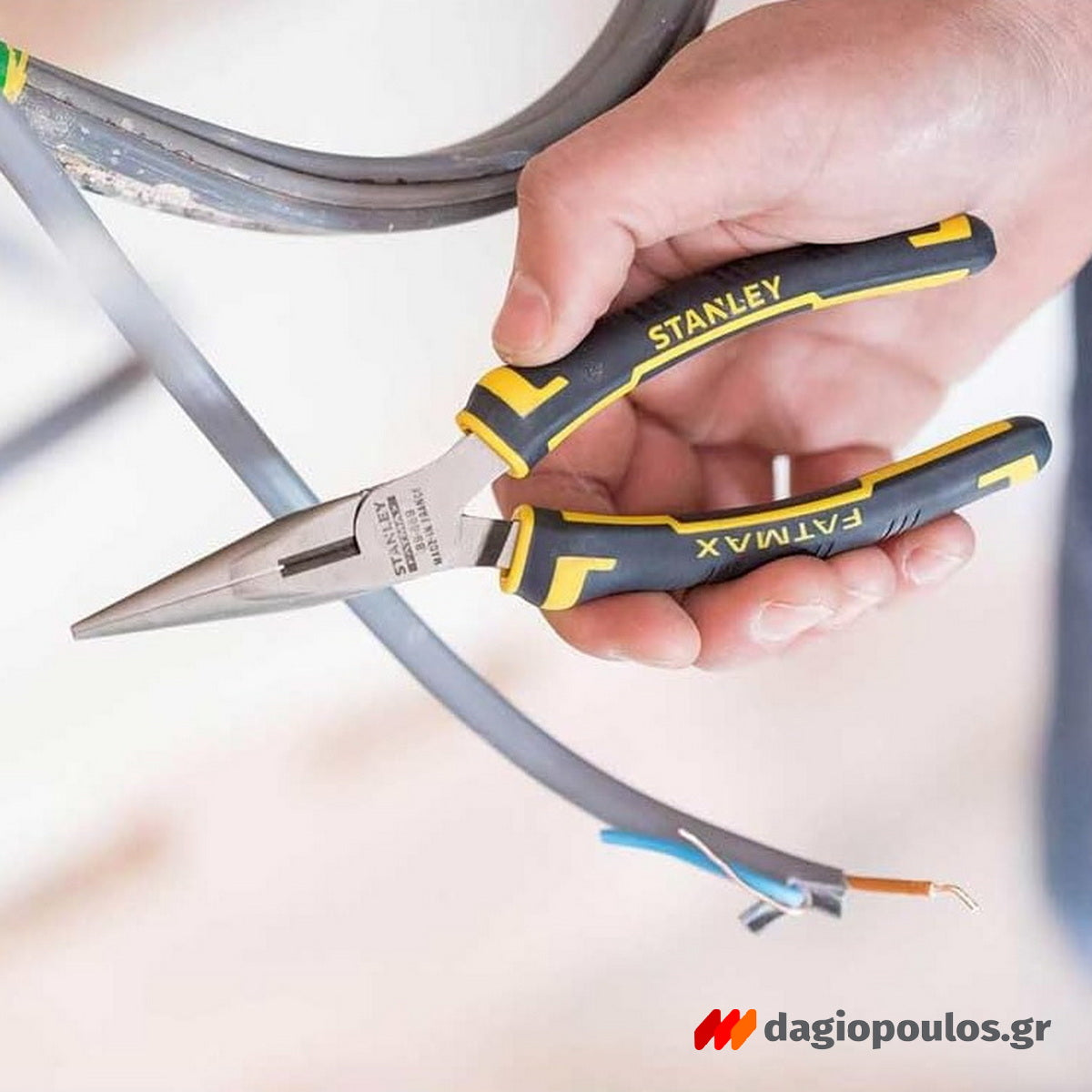 Stanley 0-89-869 Maxsteel Επαγγελματικό Μυτοτσίμπιδο Ίσιο 6.5" 160mm