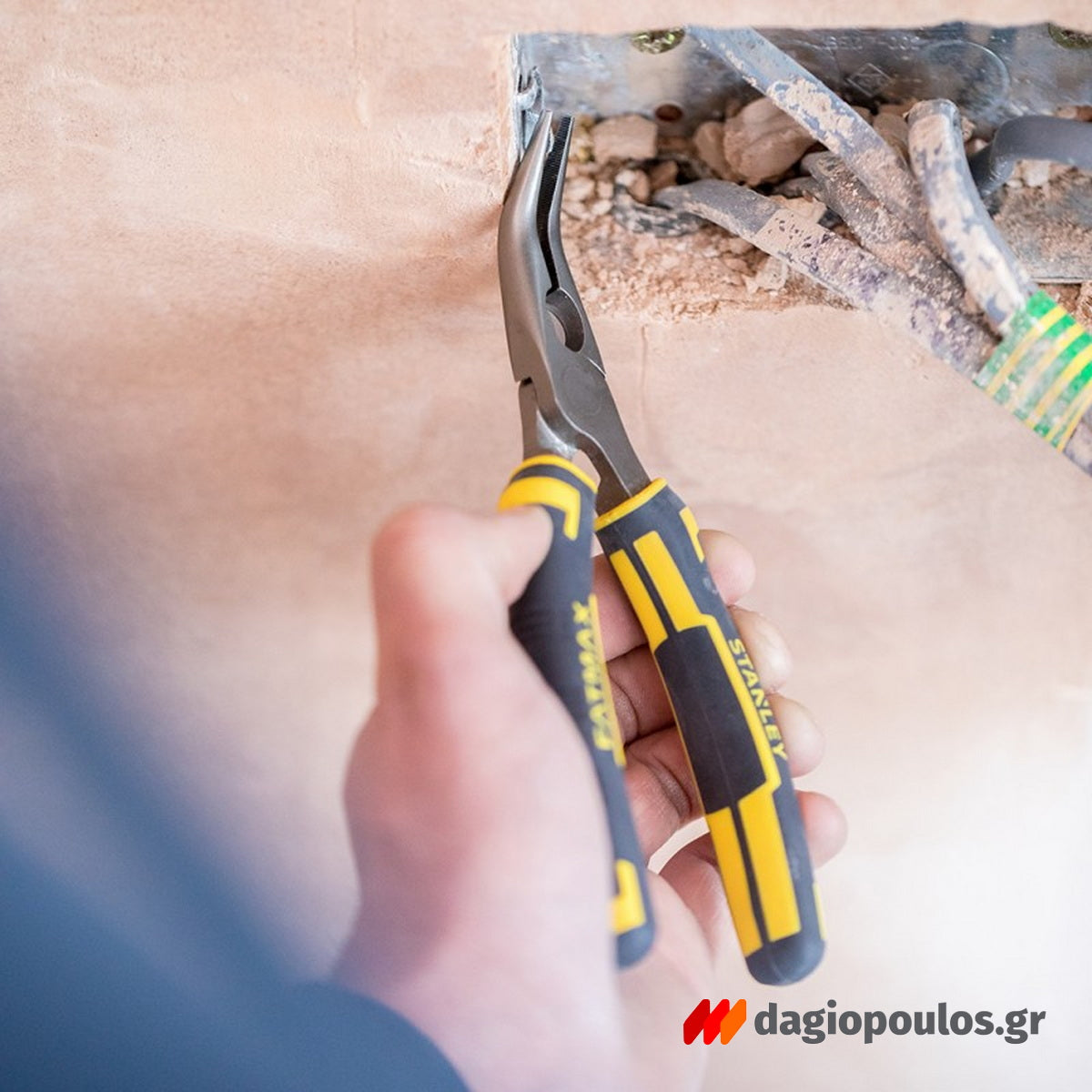 Stanley Fatmax Επαγγελματικό Στρογγυλό Μυτοτσίμπιδο Κυρτό