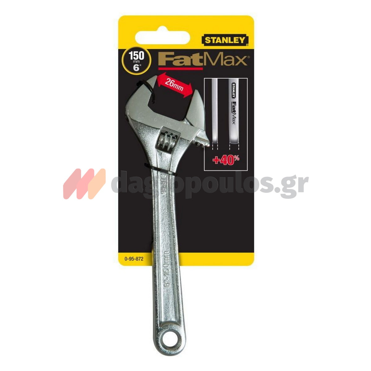 Stanley 0-95-872 FatMax™ Επαγγελματικά Κλειδιά Γαλλικά 6" 150mm