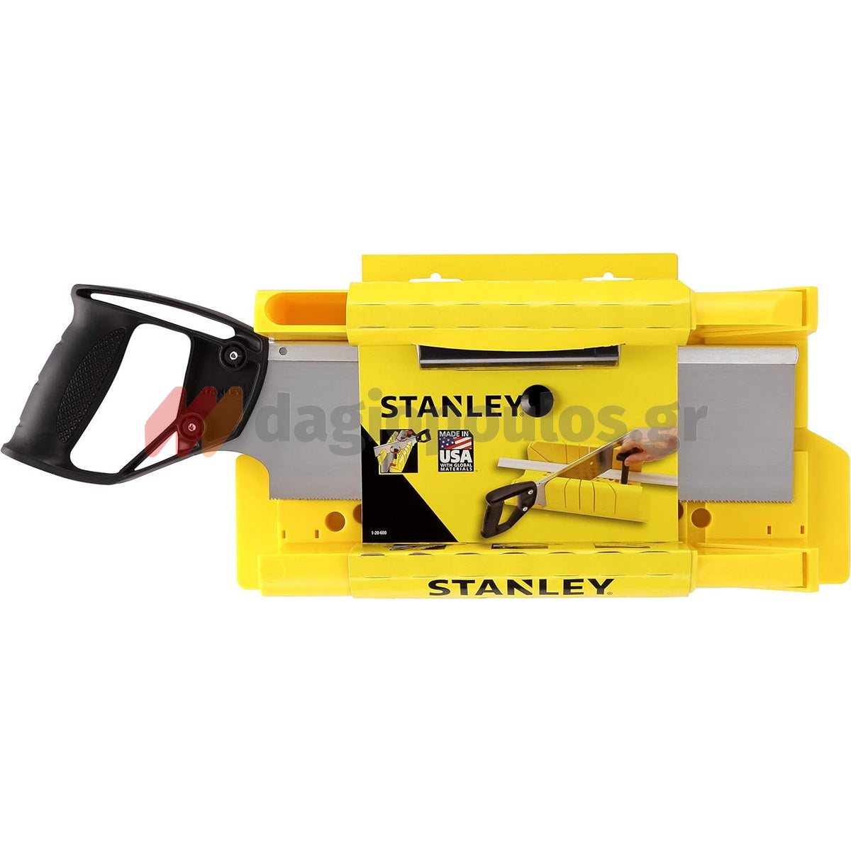 Stanley 1-20-600 Πριόνι Χειρός (Σεγάτσα) Με Φαλτσοκούτι 14" 355mm