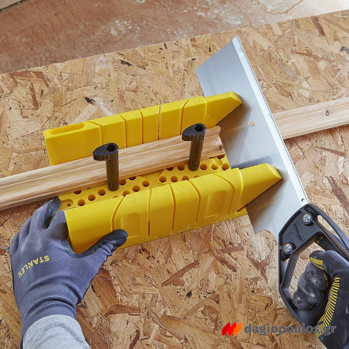 Stanley 1-20-600 Πριόνι Χειρός (Σεγάτσα) Με Φαλτσοκούτι 14" 355mm