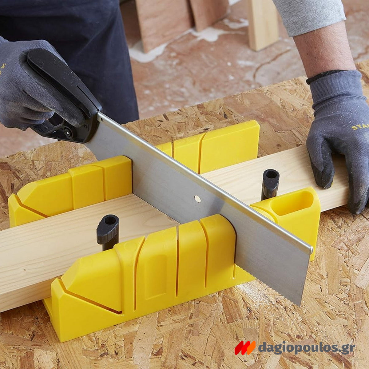 Stanley 1-20-600 Πριόνι Χειρός (Σεγάτσα) Με Φαλτσοκούτι 14" 355mm