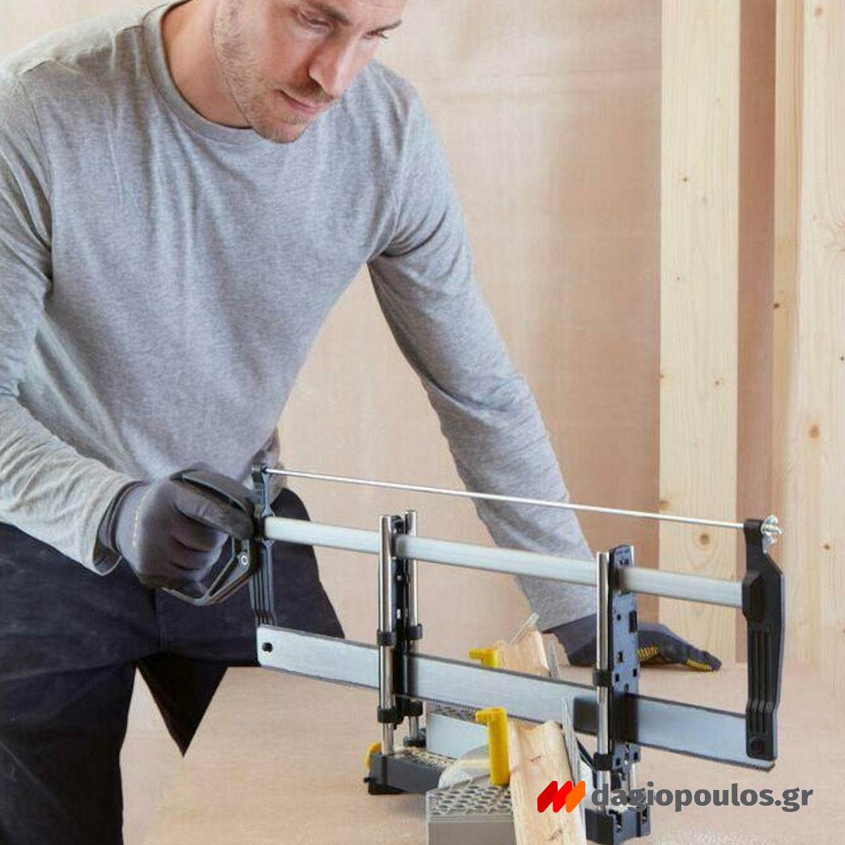 Stanley 1-20-800 Πριόνι Χειρός (Σεγάτσα) Με Φαλτσοκούτι 22.5" 560mm