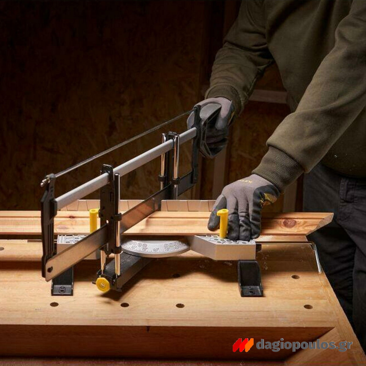 Stanley 1-20-800 Πριόνι Χειρός (Σεγάτσα) Με Φαλτσοκούτι 22.5" 560mm