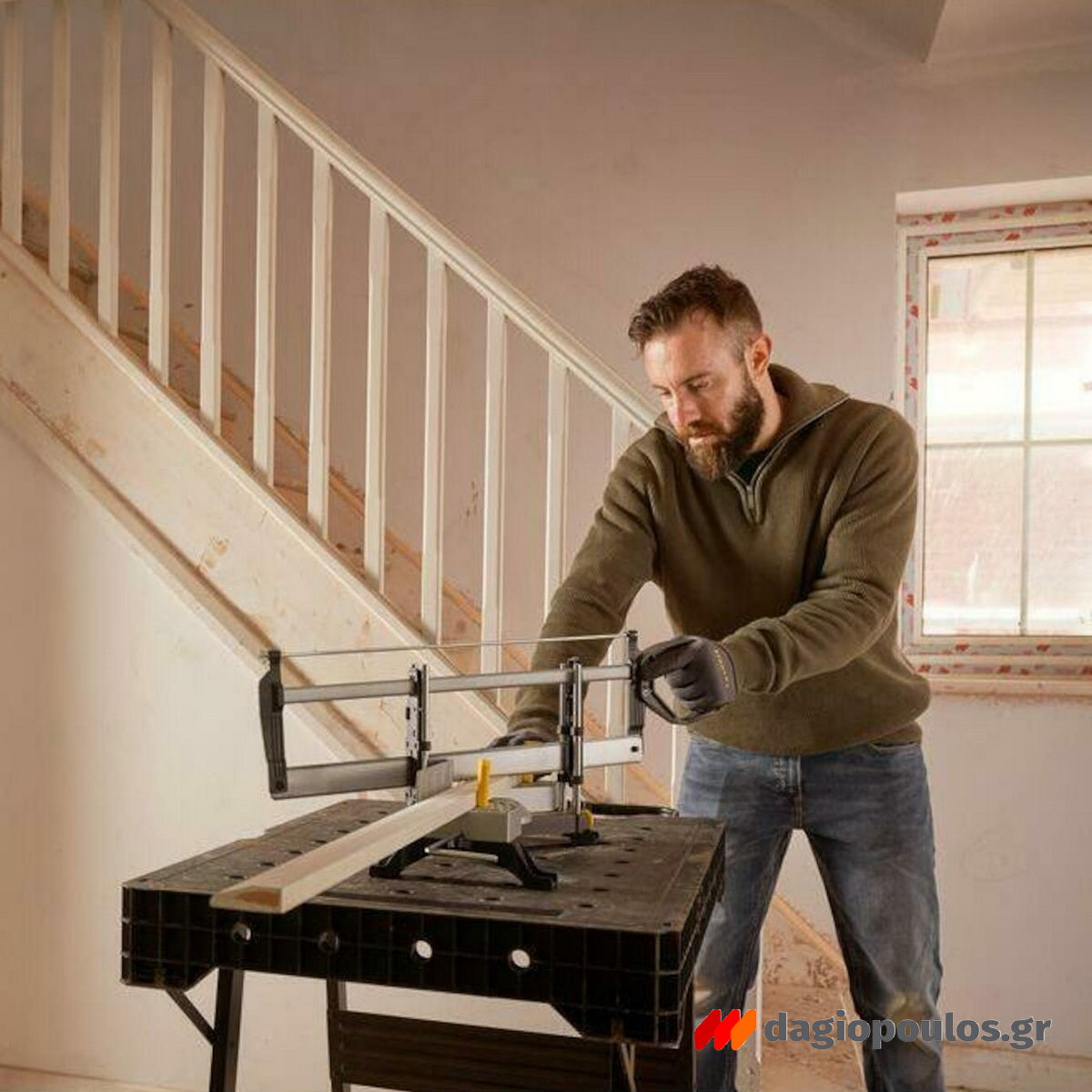 Stanley 1-20-800 Πριόνι Χειρός (Σεγάτσα) Με Φαλτσοκούτι 22.5" 560mm