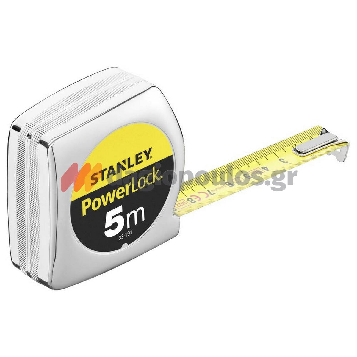 Stanley 1-33-191 Powerlock Μετροταινία Ρολό 5mtr x 19mm