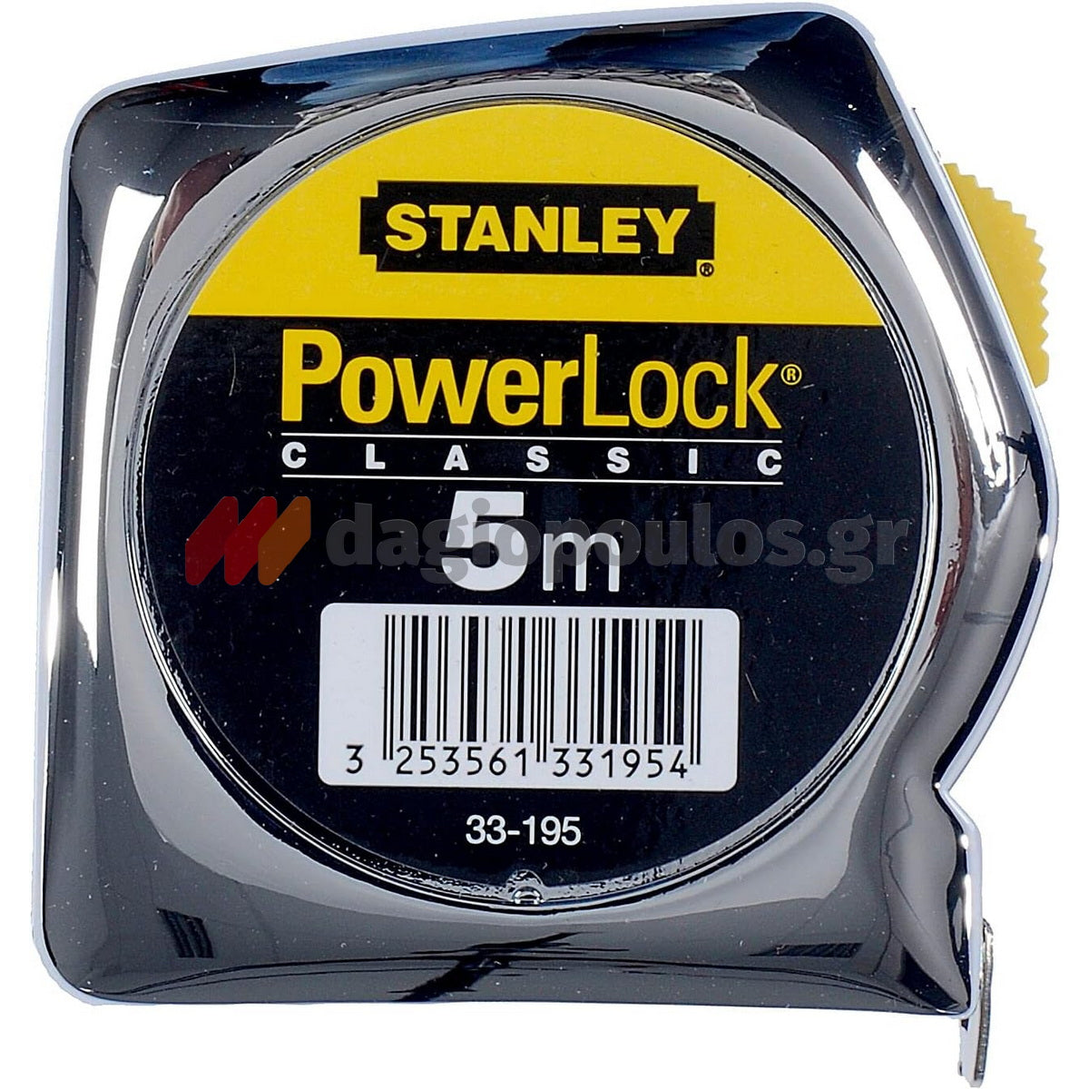 Stanley 1-33-195 Powerlock Μετροταινία Ρολό 5mtr x 25mm