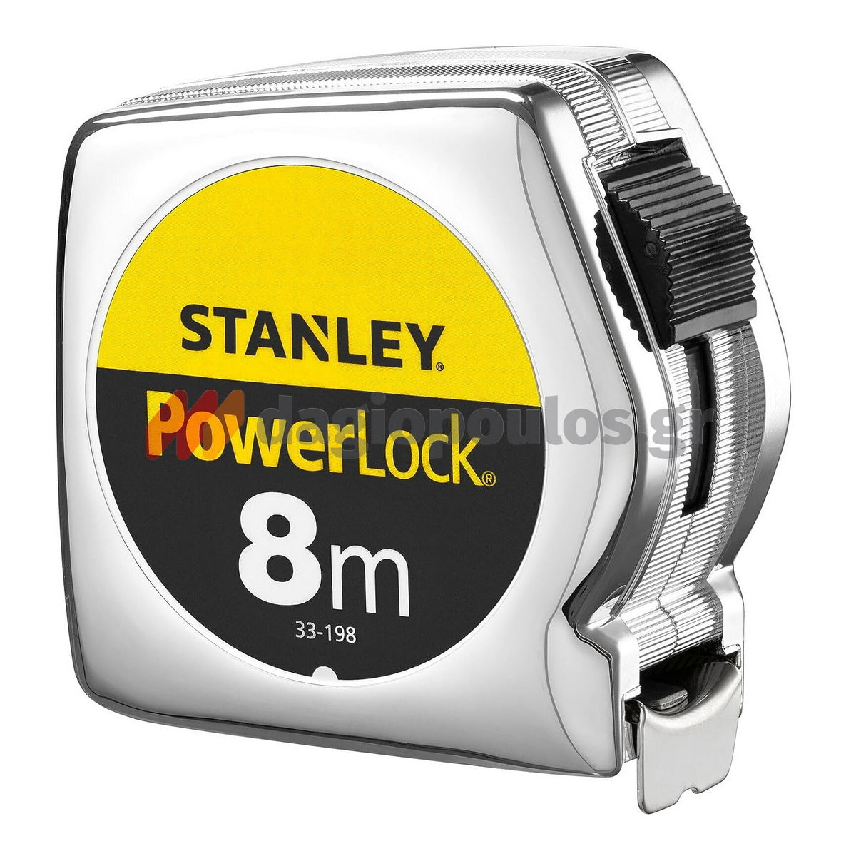 Stanley 1-33-198 Powerlock Μετροταινία Ρολό 8mtr x 25mm