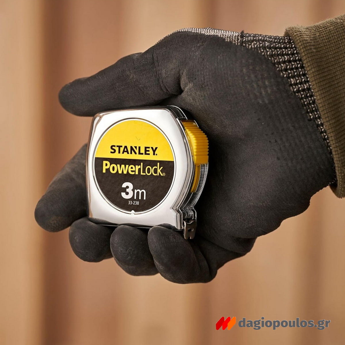 Stanley 1-33-238 Powerlock Μετροταινία Ρολό 3mtr x 13mm