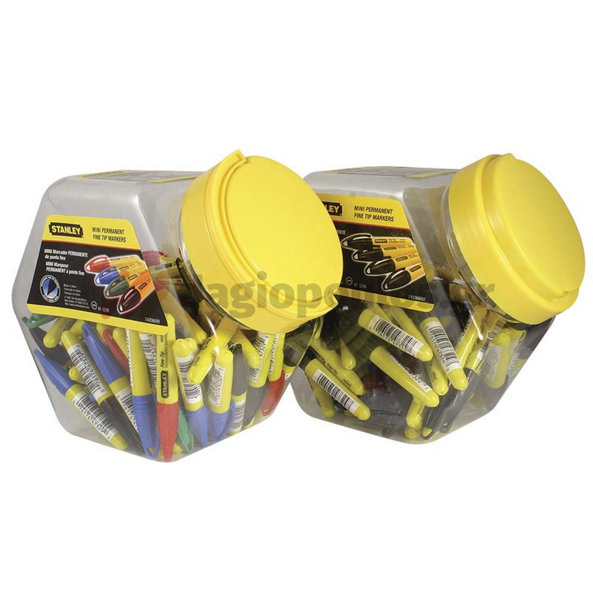 Stanley 1-47-324 FatMax Ανεξίτηλος Μαρκαδόρος Μαρκαρίσματος & Σημαδέματος Mini ΚΟΚΚΙΝΟΣ