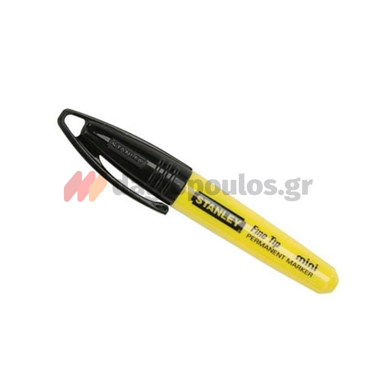 Stanley 1-47-324 FatMax Ανεξίτηλος Μαρκαδόρος Μαρκαρίσματος & Σημαδέματος Mini ΜΑΥΡΟΣ