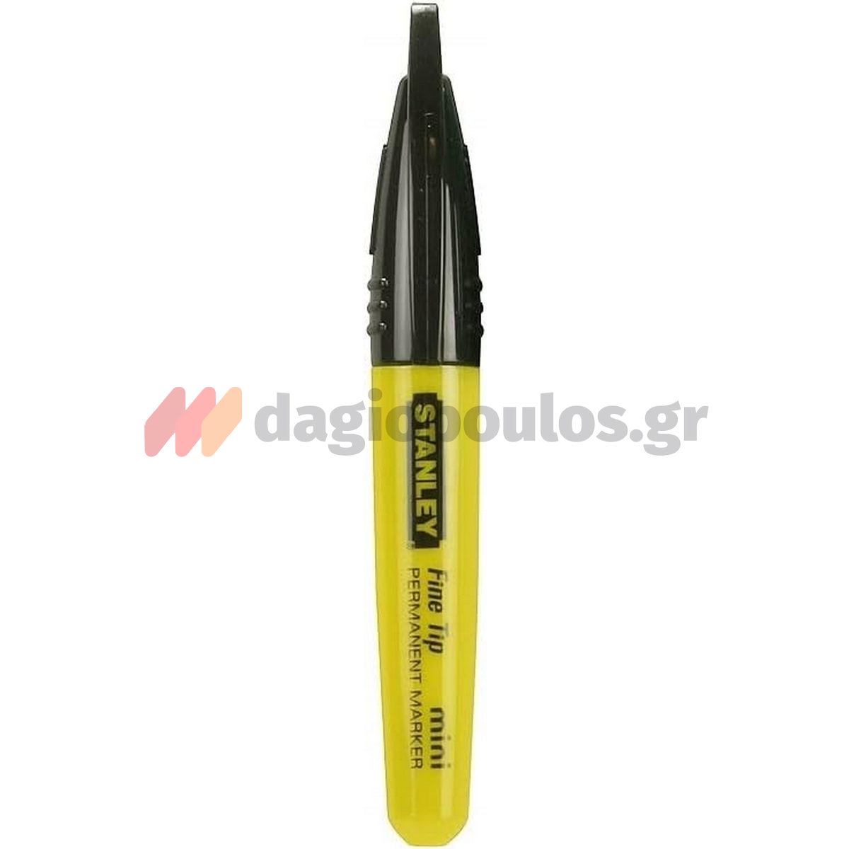Stanley 1-47-324 FatMax Ανεξίτηλος Μαρκαδόρος Μαρκαρίσματος & Σημαδέματος Mini ΜΑΥΡΟΣ