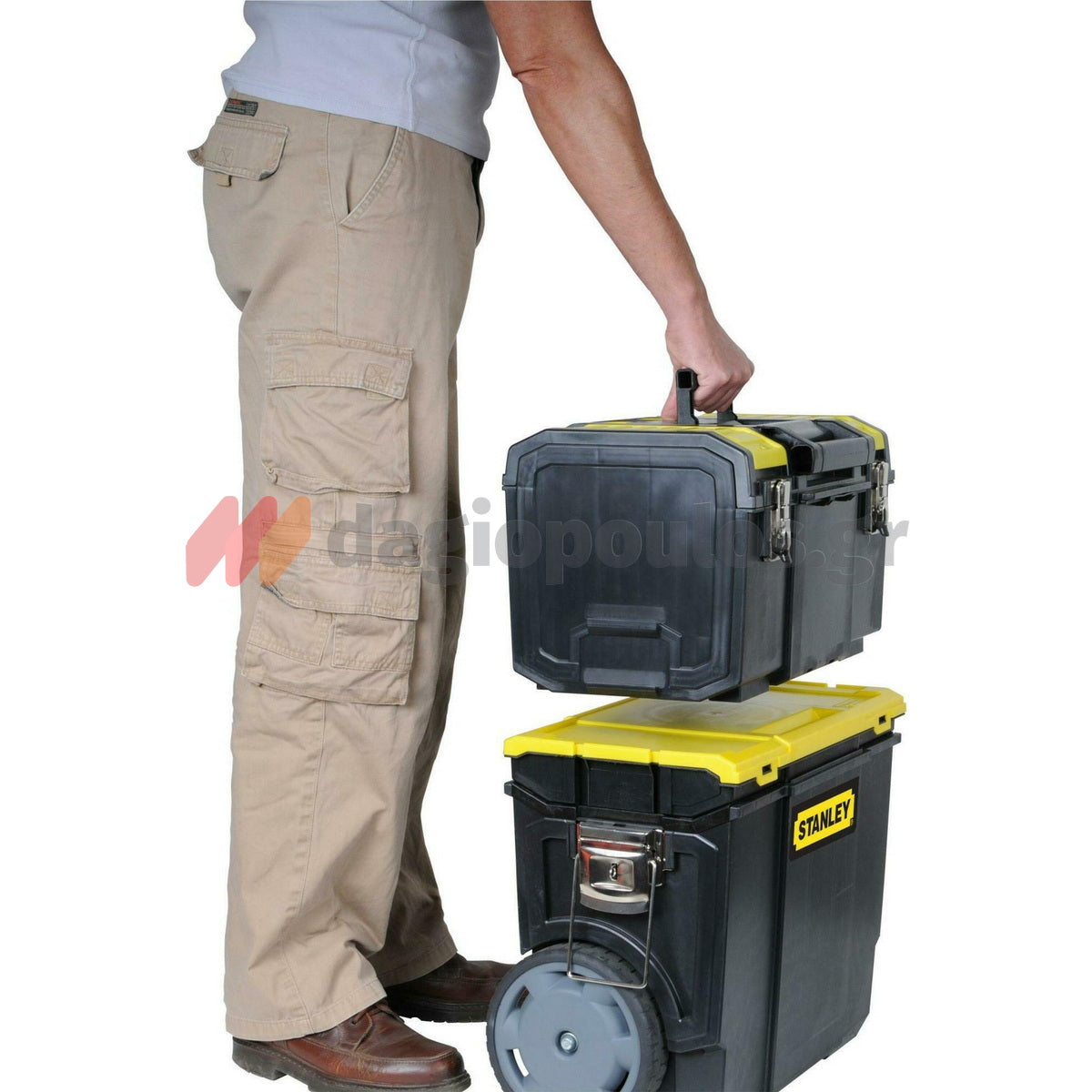 Stanley 1-70-326 Εργαλειοθήκη Κλειστου Τύπου Τροχήλατη